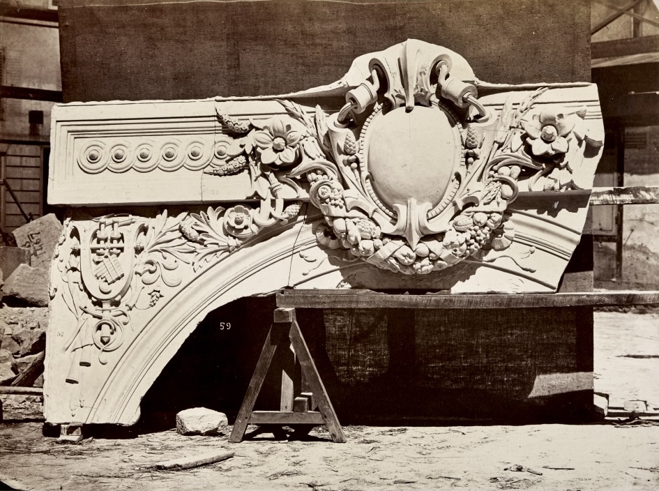 Louis-Émile Durandelle - Le Nouvel Opera de Paris, Sculpture Ornementale