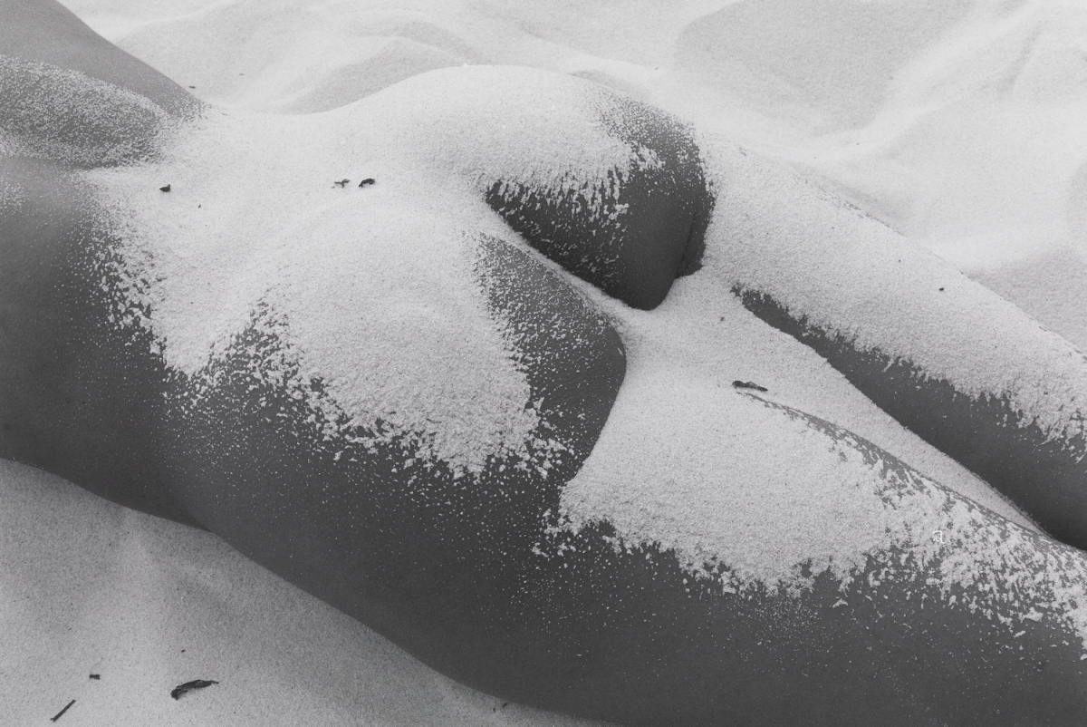 Lucien Clergue - Nude in the Sands