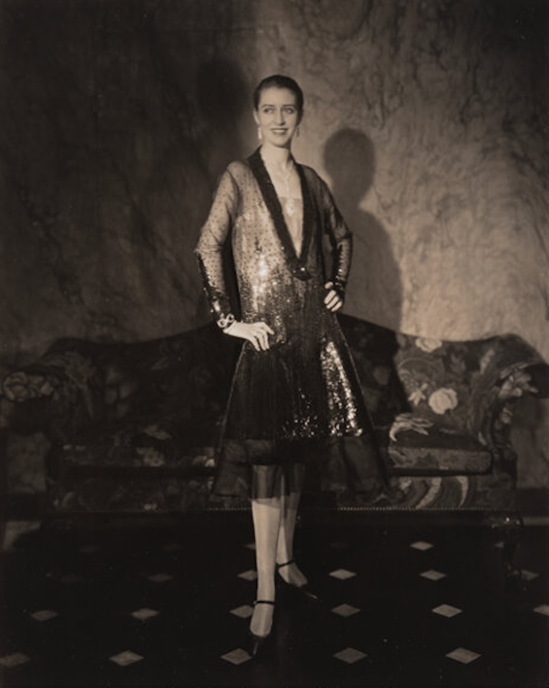 Edward J. Steichen - Marion Morehouse in Cheruit Gown (Mrs. E.E. Cummings), for Vogue