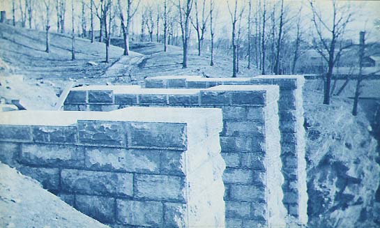 W. W. Vail - Stone Walls in Winter