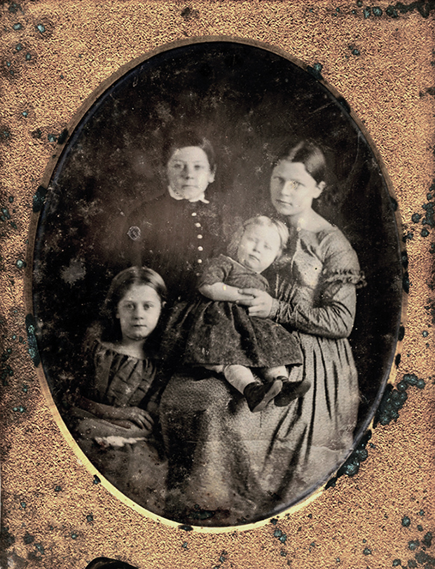Anonymous - Family Portrait  (Four Children)