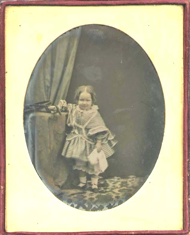 Anonymous - Little Girl with Wheeled Toy
