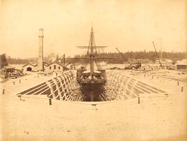 Anonymous - Boat in Dry Dock, Victoria, B.C.