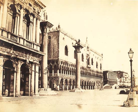 Anonymous - Piazza in Front of the Doge's Palace, Venice