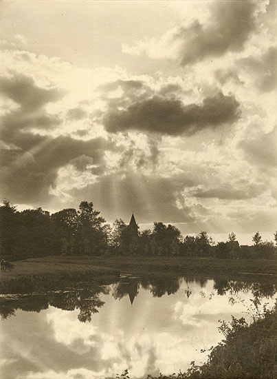 Anonymous - Cloud Study over Pond