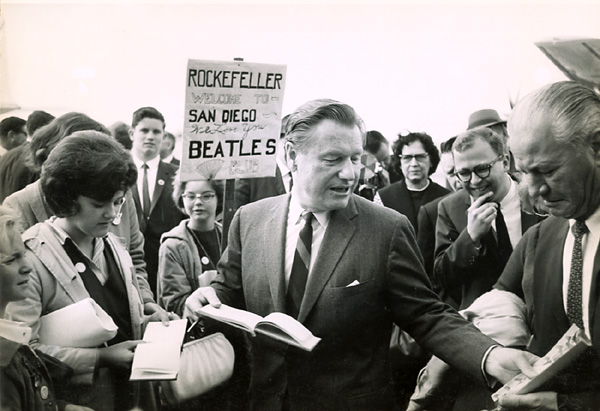 Nelson Rockefeller Campaigning for President