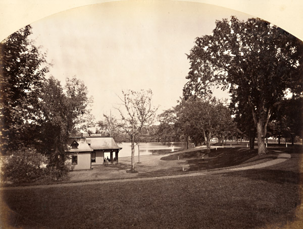 Group of Four Large Images of Saratoga Springs, New York