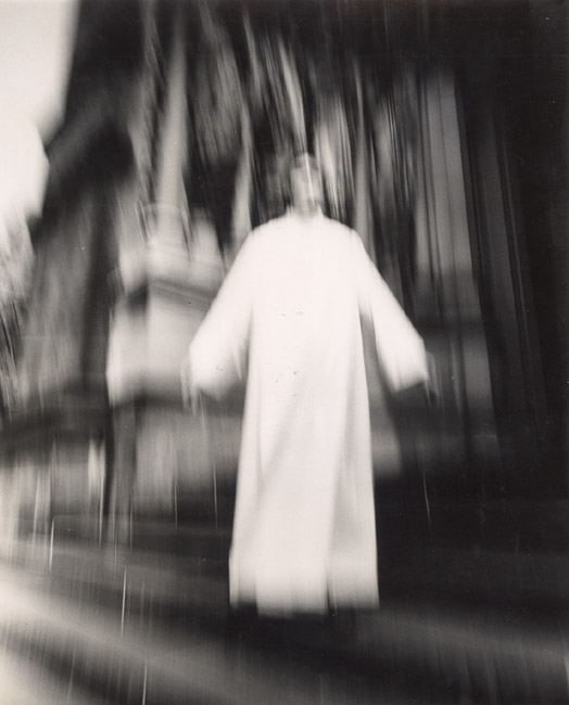 Arthur Tress - A Priest at St. John the Divine Seems to Be Flying, New York, NY
