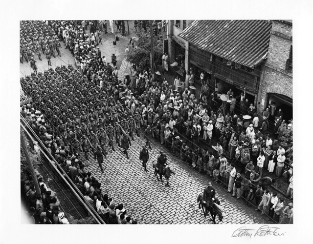 Arthur Rothstein - Yunnan Army Parade, Kunming, China