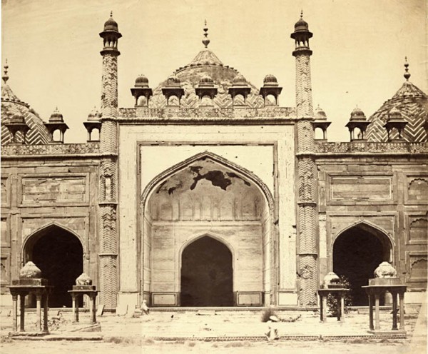 The Jama Masjid, Agra by Dr. John Murray