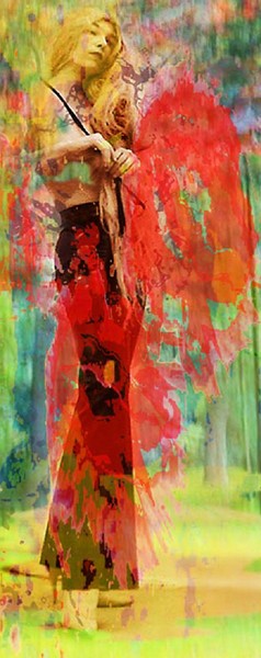 Garden (Tree): I found myself drawn to the Pre-Raphaelite painters. I didn't like the work but was fascinated by their portrayals of women.