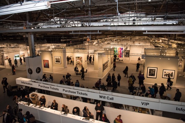 Entrance to the new AIPAD Photography Show on Pier 94. (Photo by Julienne Schaer)
