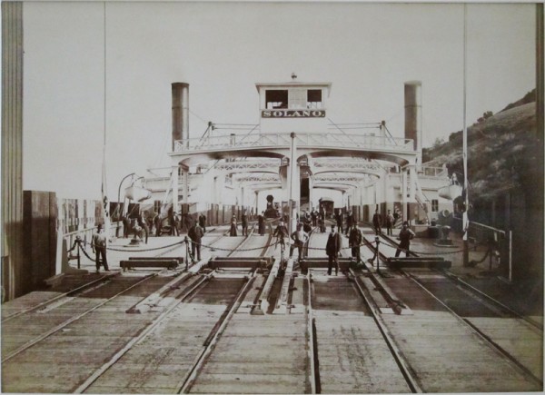 Carleton Watkins, California Railroad Ferry, in holiday sale.  Just one of the thousands of images now on sale.
