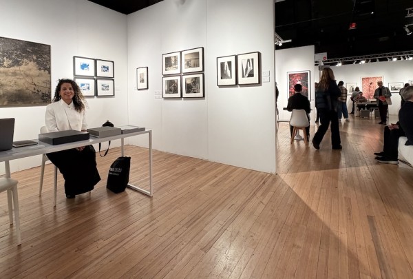Curatorial Gallery, which just opened gallery space in London at 25 Thurloe Street, exhibited for the first time at the AIPAD Photography Show. (Photo courtesy of Curatorial Gallery)