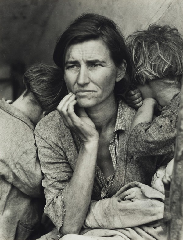 Dorothea Lange's Migrant Mother sold for $389,000.