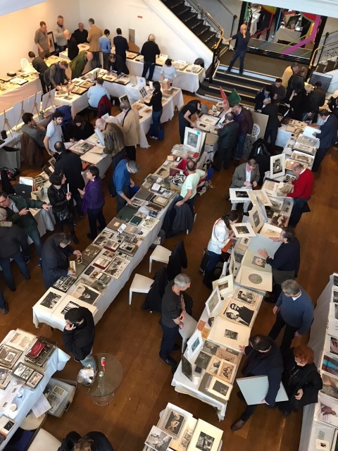 Photo Paris Vintage Fair held this year on Saturday in the Pavillon Wagram.