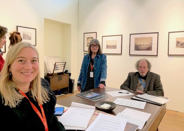 Kate, Paula and Robert Hershkowitz. (Photo by Michael Diemar)