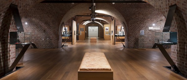 Panorama of exhibit space of Preus Museum (Courtesy Preus Museum)