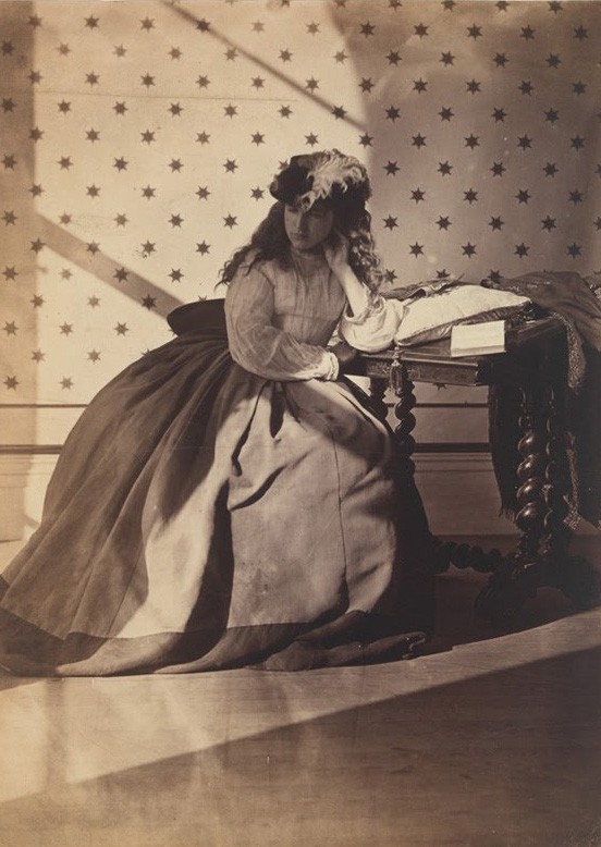Lady Hawarden's full-length portrait of one of her daughters.
